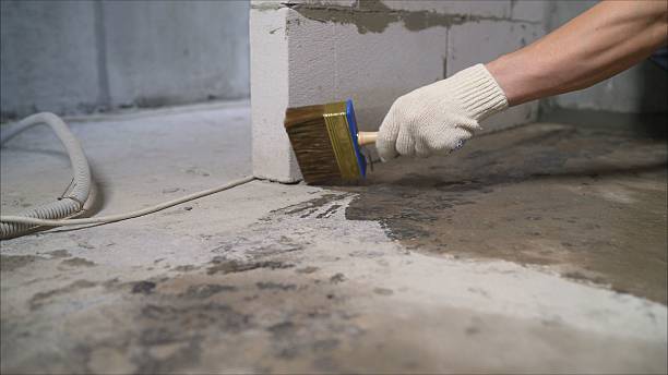 Crawl space vapor barrier installation in Dayton, MD